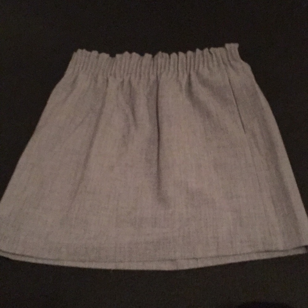 Jcrew mercantile grey mini skirt